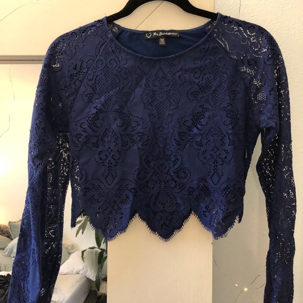 For Love and Lemons Lace Top